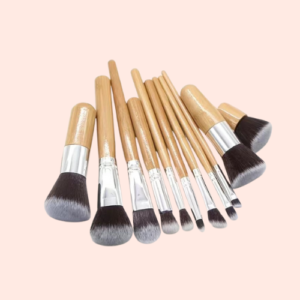LushGlow Bamboo Makeup Brush Set